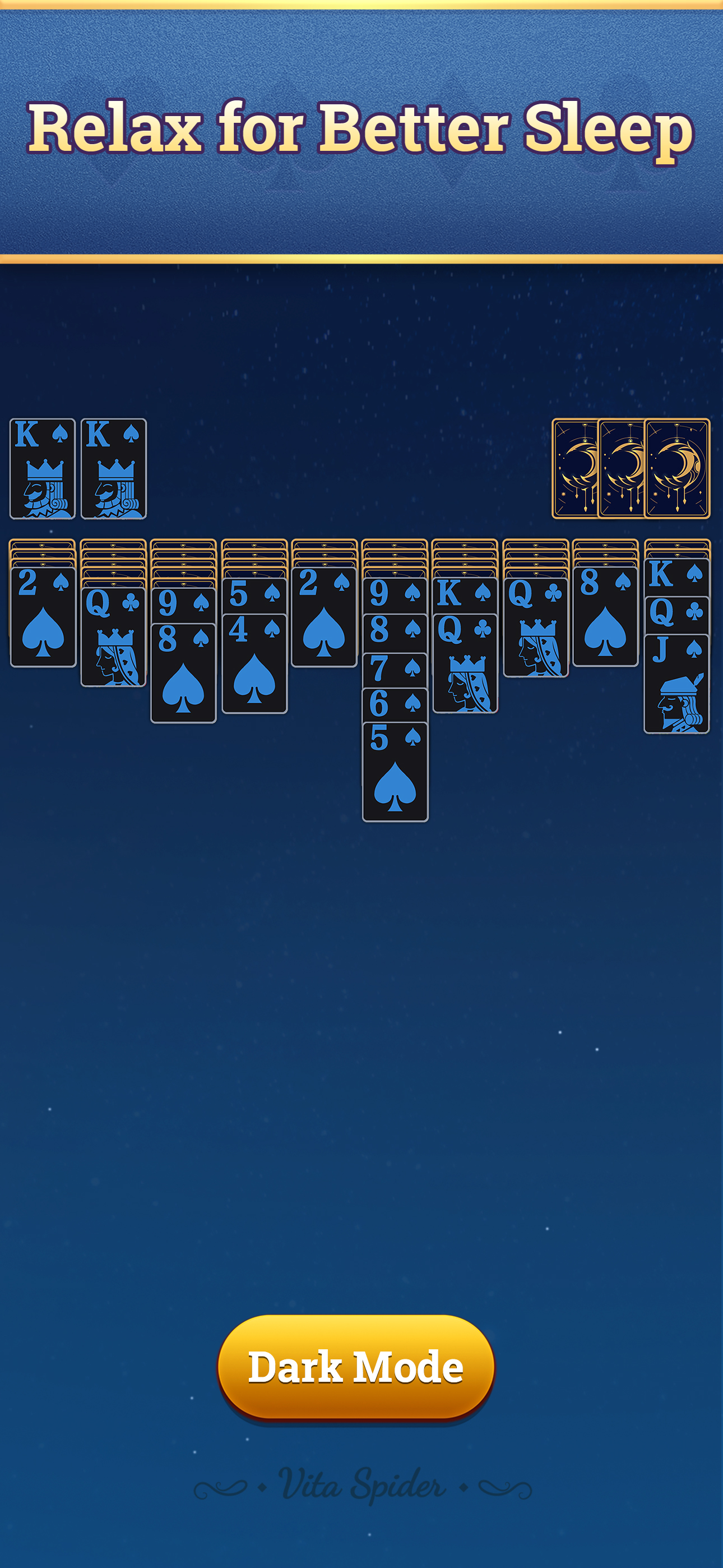 اسکرین شات 5 بازی Vita Spider Solitaire