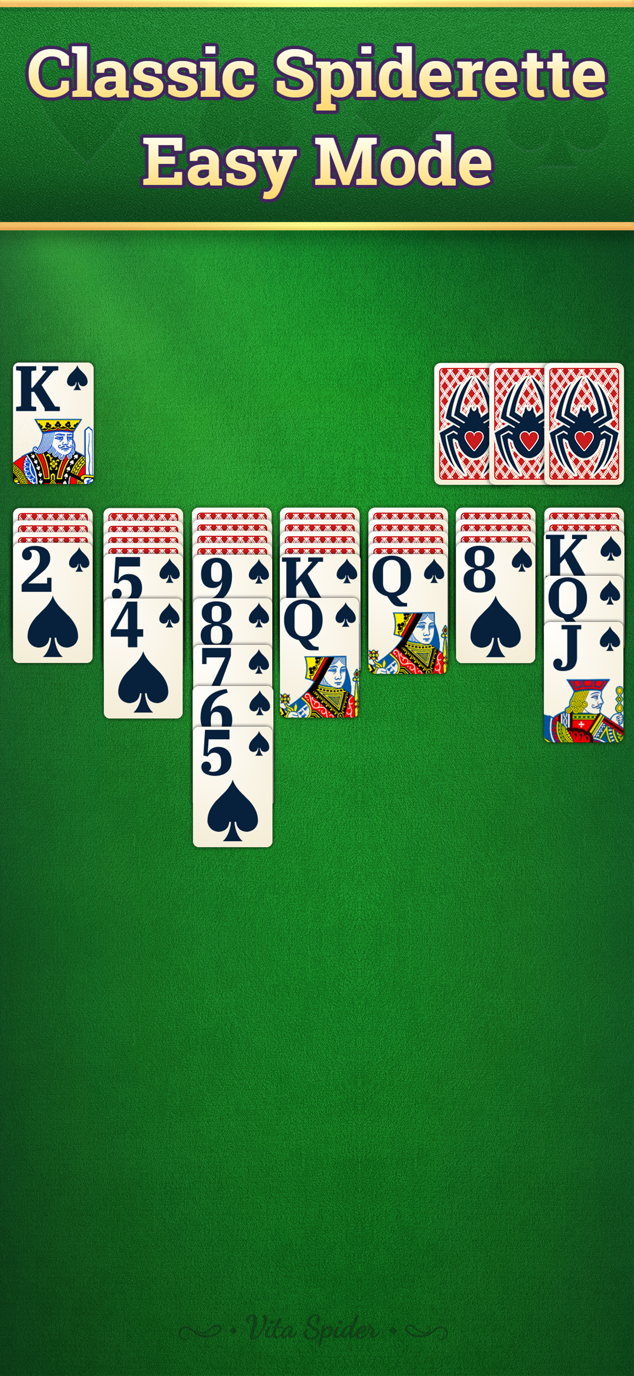 اسکرین شات 3 بازی Vita Spider Solitaire