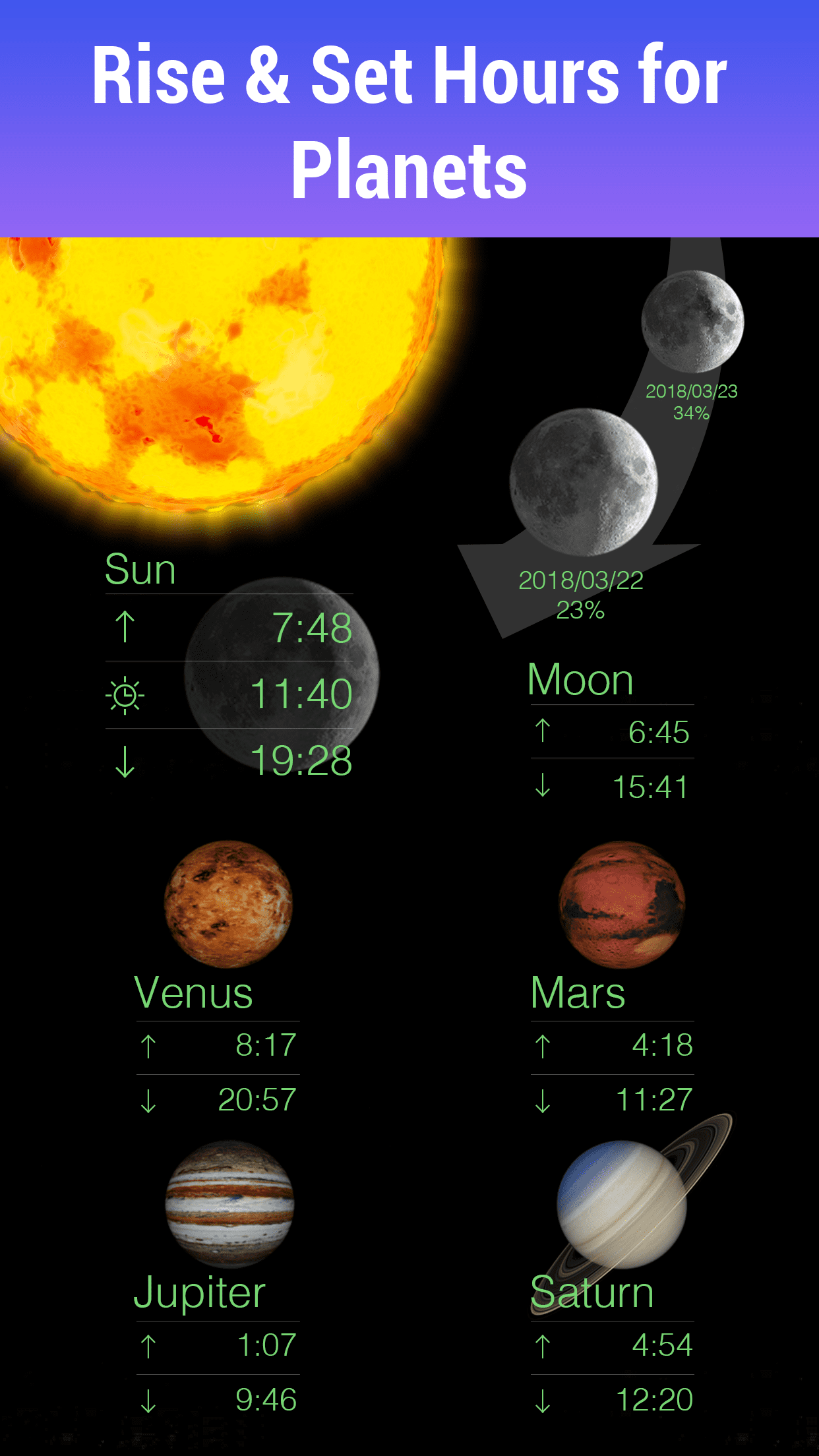 اسکرین شات 4 برنامه Star Walk - Night Sky Map