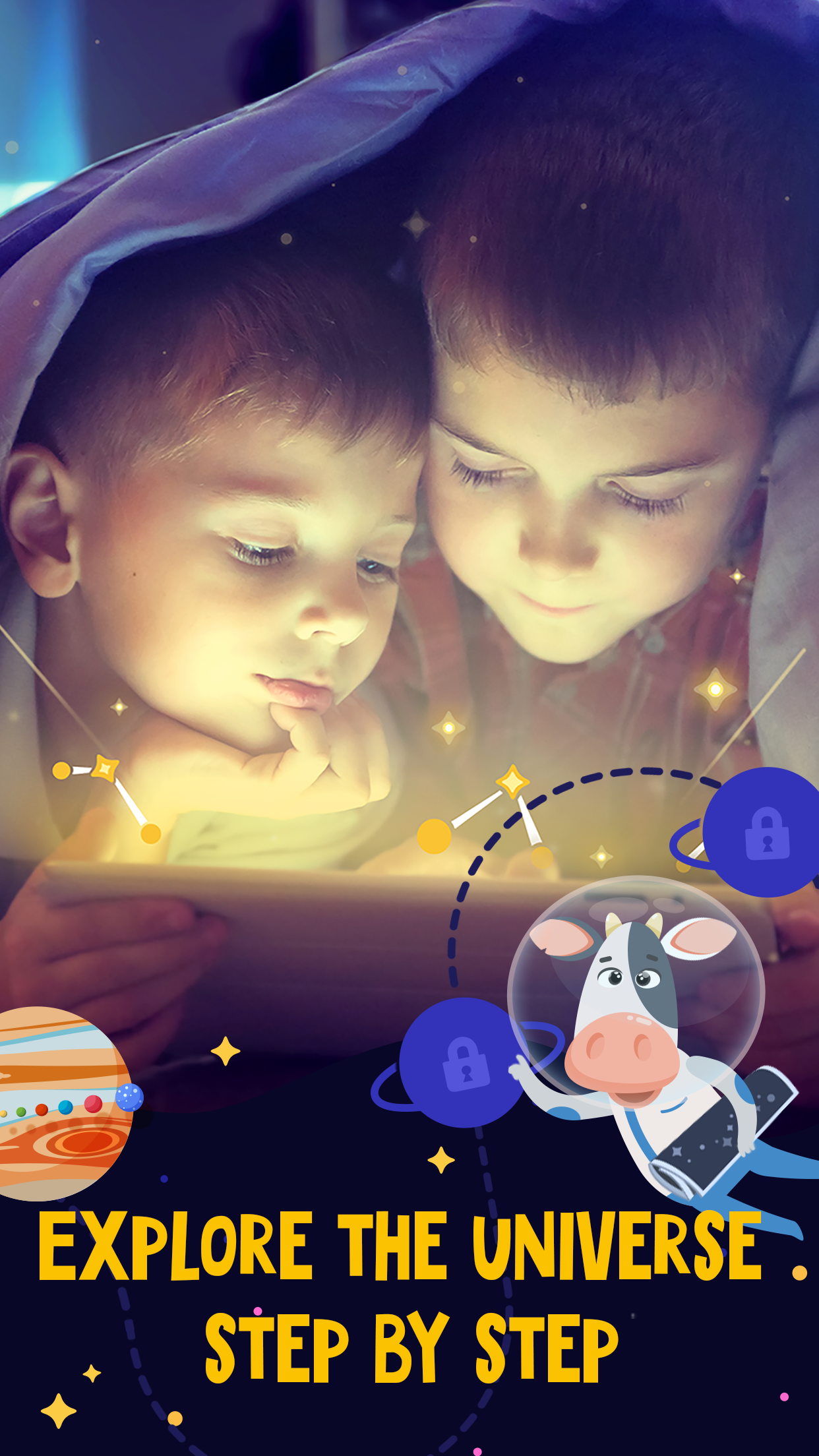 اسکرین شات 1 برنامه Kids Astronomy by Star Walk 2
