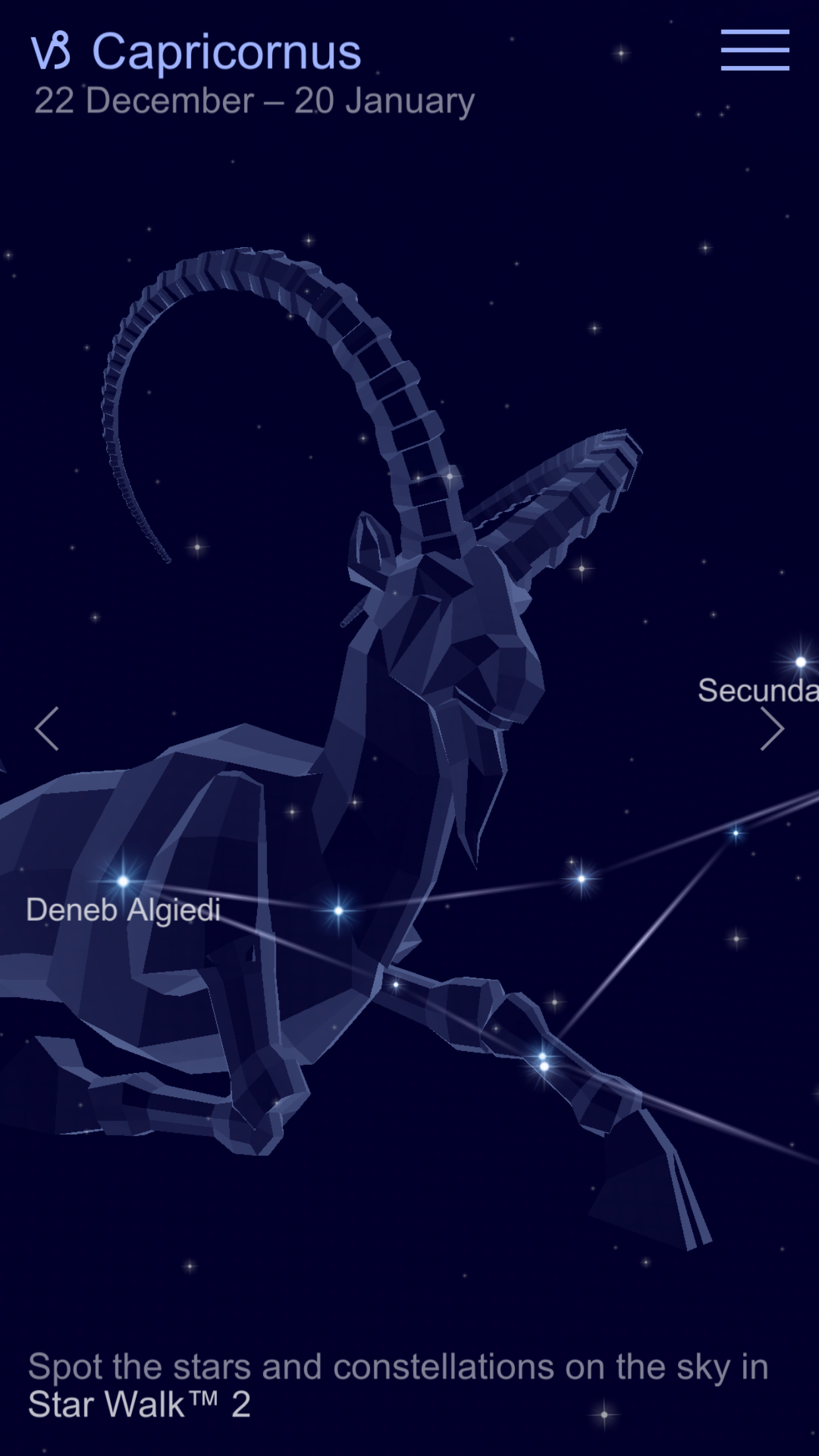 اسکرین شات 1 برنامه Zodiac Signs and 3D Models