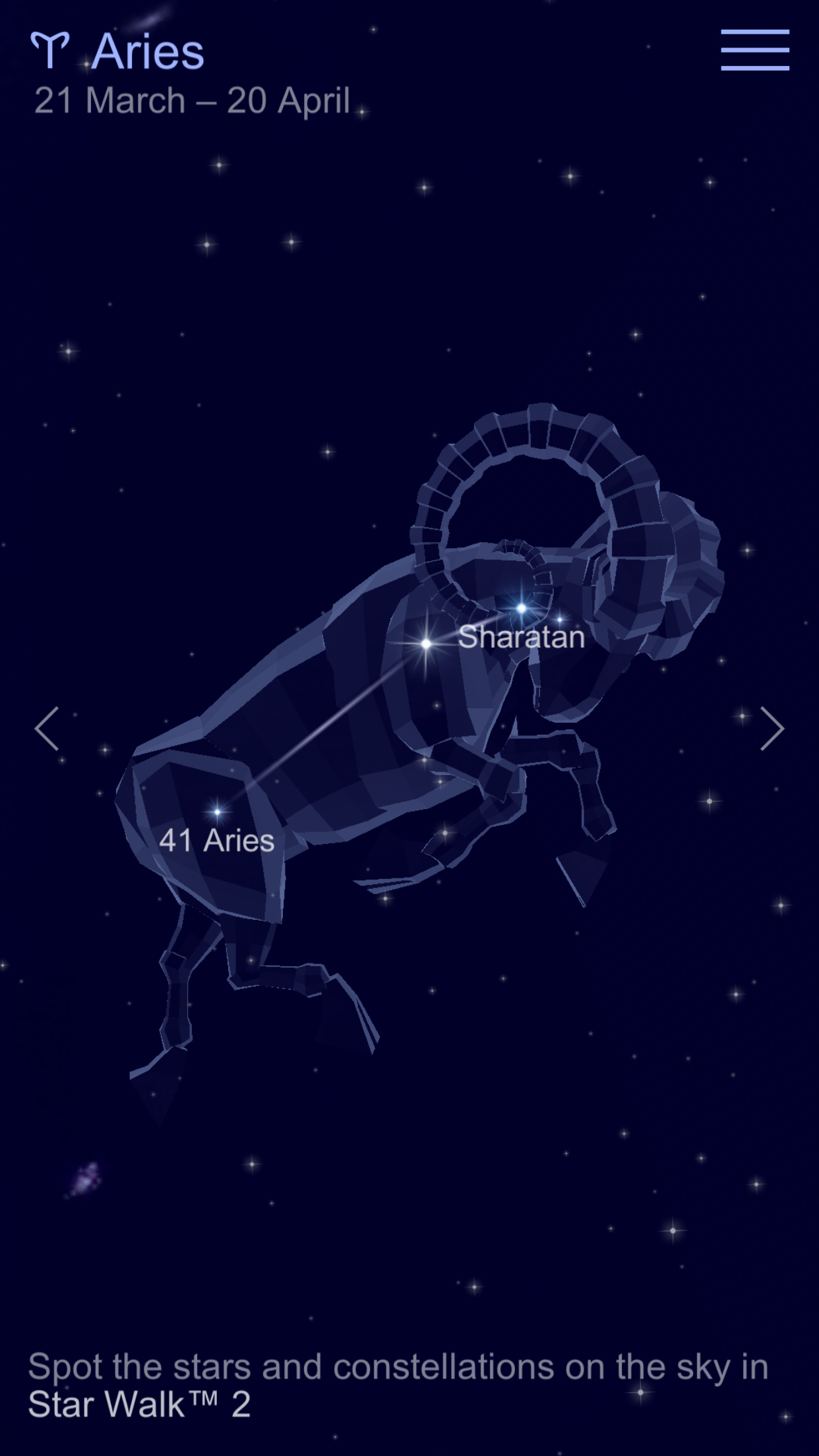 اسکرین شات 2 برنامه Zodiac Signs and 3D Models