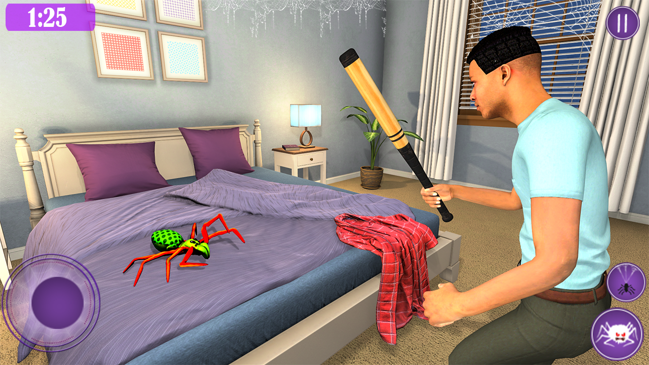 اسکرین شات 3 بازی Kill it with Spider Hero Fire!