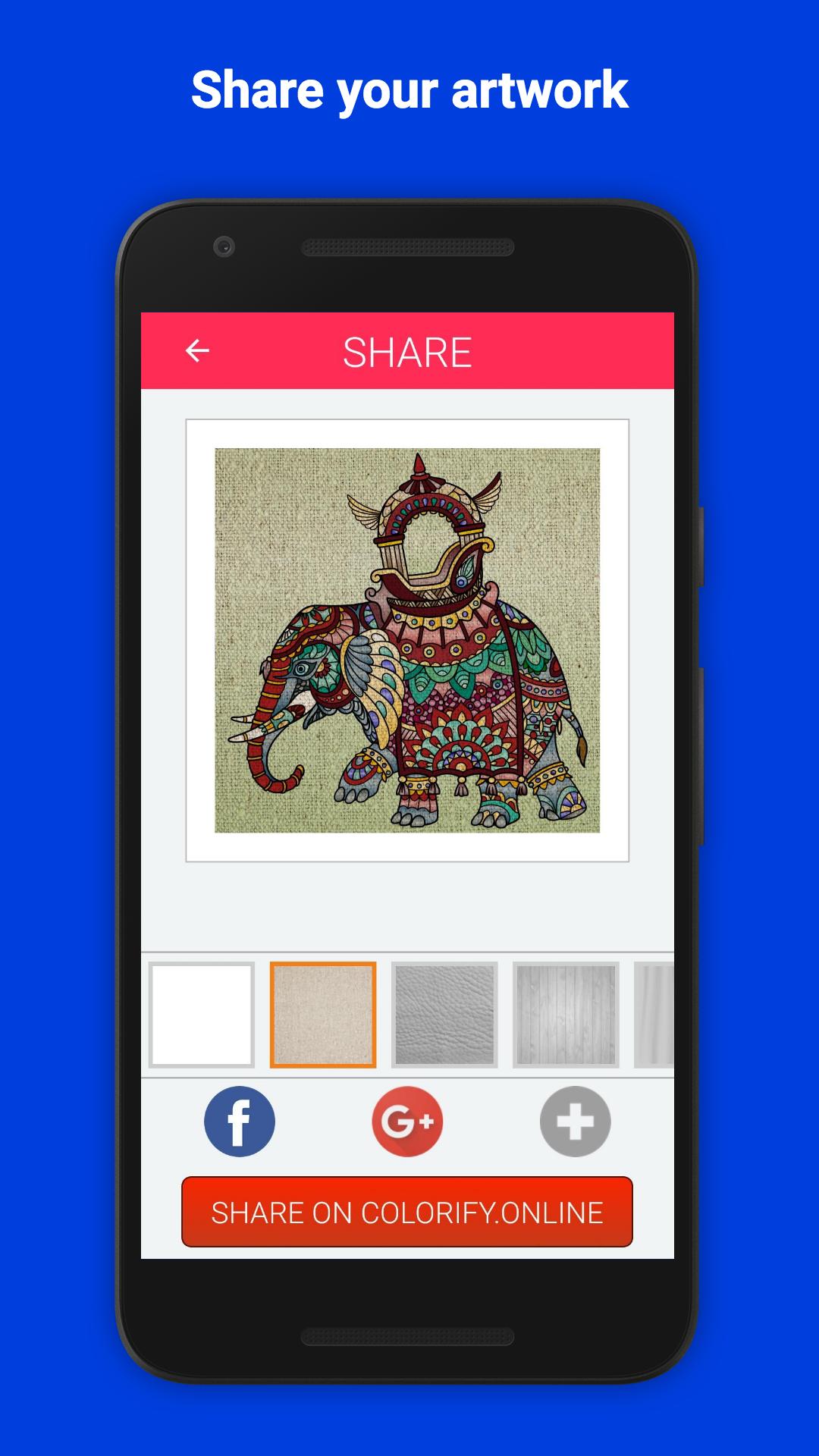 اسکرین شات 5 بازی Colorify: Coloring Book Game