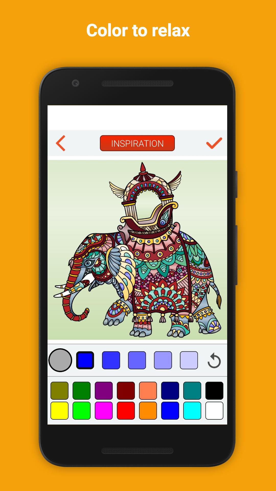 اسکرین شات 4 بازی Colorify: Coloring Book Game