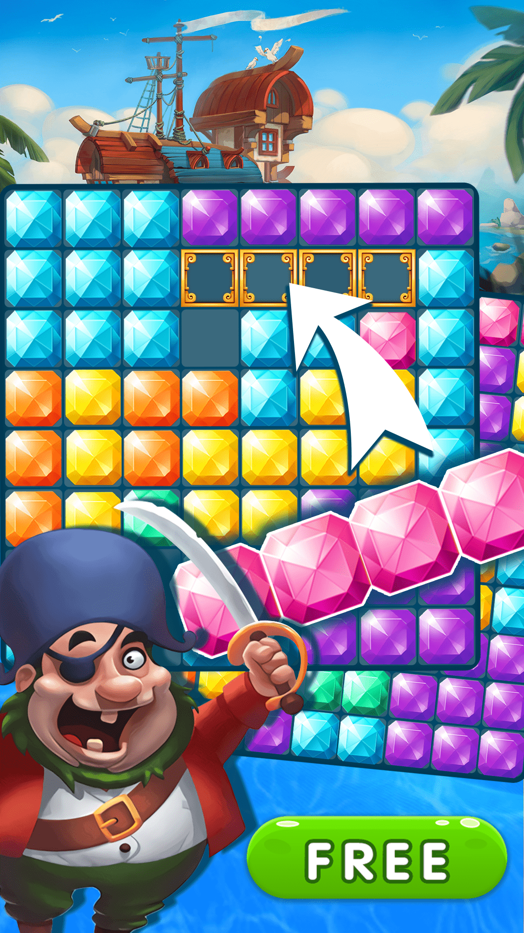 اسکرین شات 6 بازی Blocky Jewel