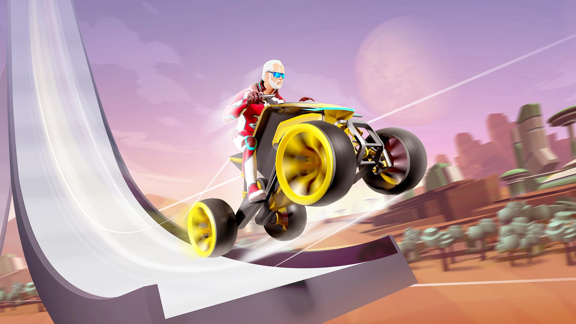 اسکرین شات 3 بازی Gravity Rider Zero