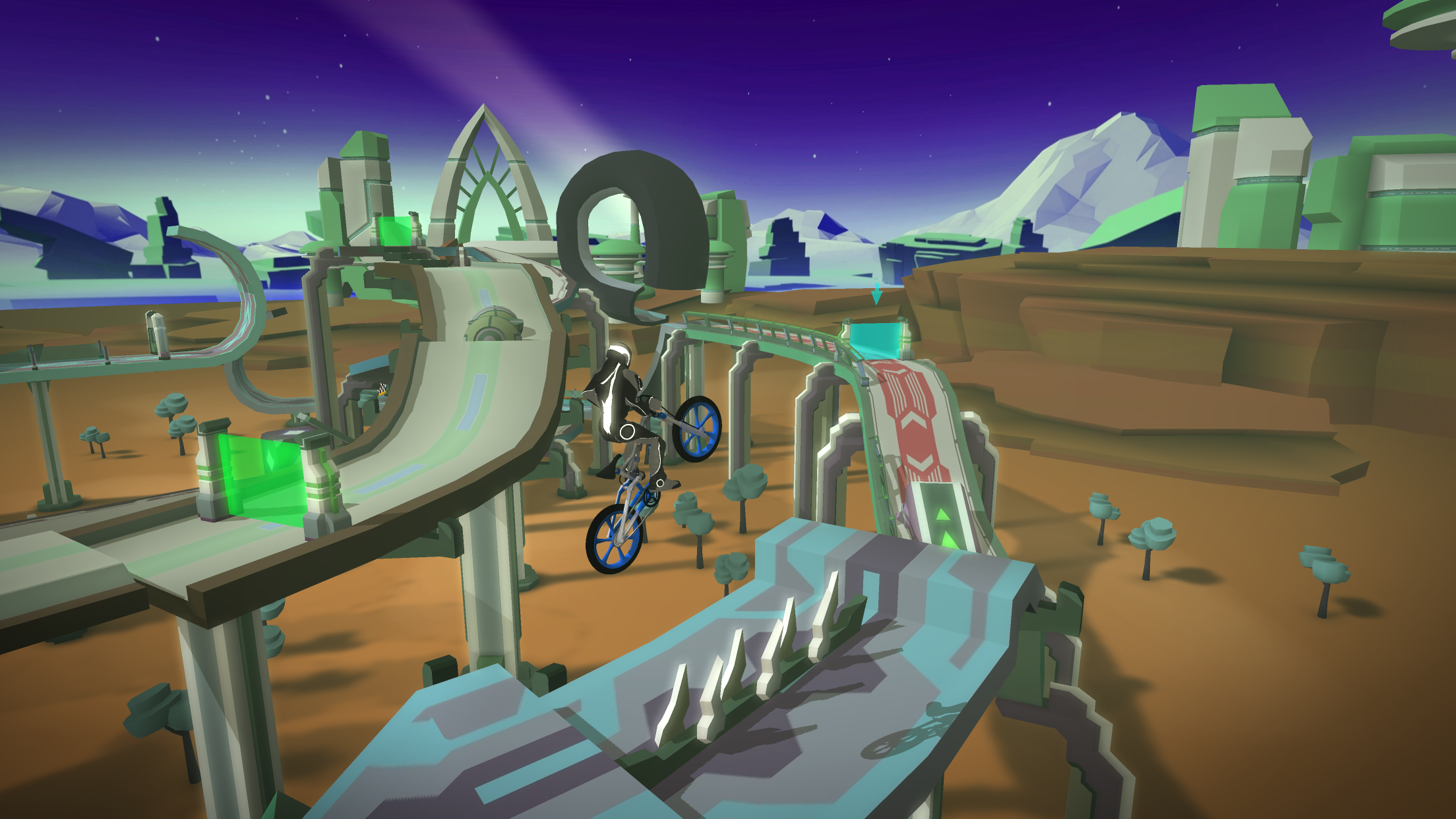 اسکرین شات 7 بازی Gravity Rider Zero