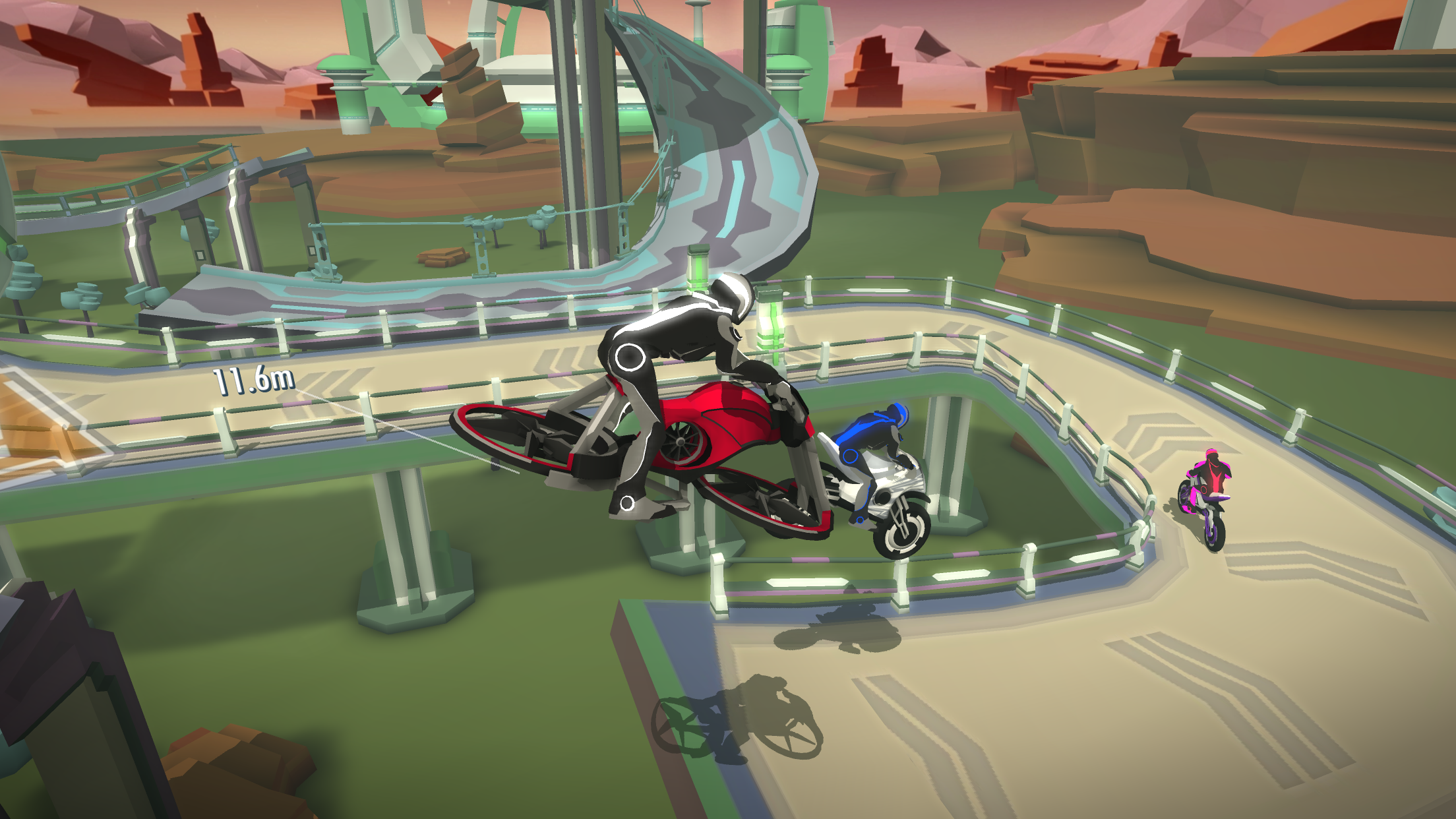 اسکرین شات 4 بازی Gravity Rider Zero