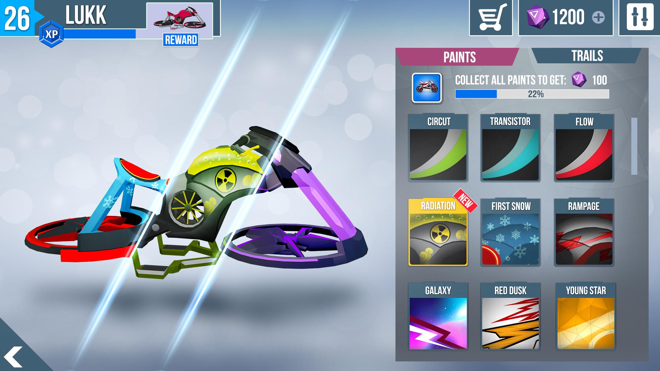 اسکرین شات 2 بازی Gravity Rider Zero