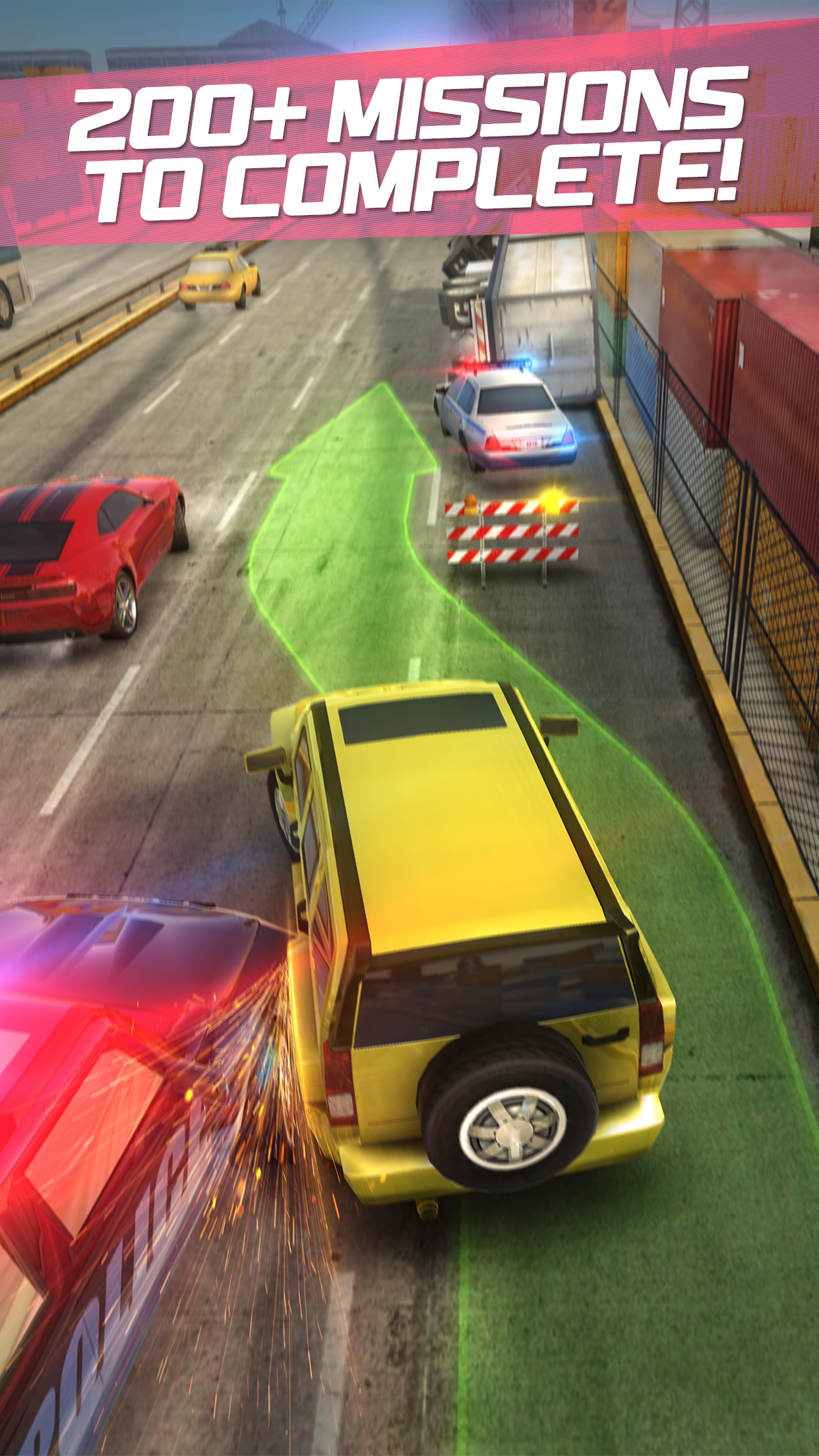 اسکرین شات 4 بازی Highway Getaway: Police Chase