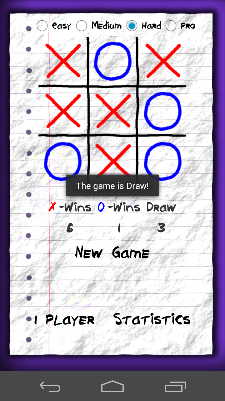 اسکرین شات 3 بازی Tic Tac Toe