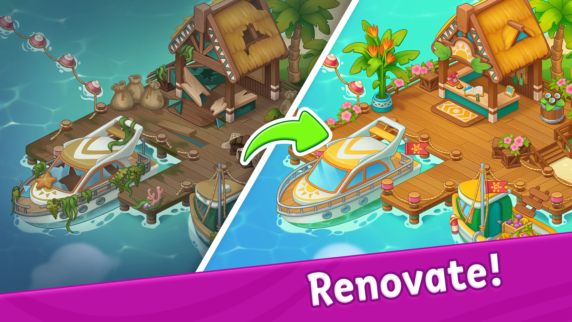 اسکرین شات 2 بازی Charmbrook:​ Merge Adventure