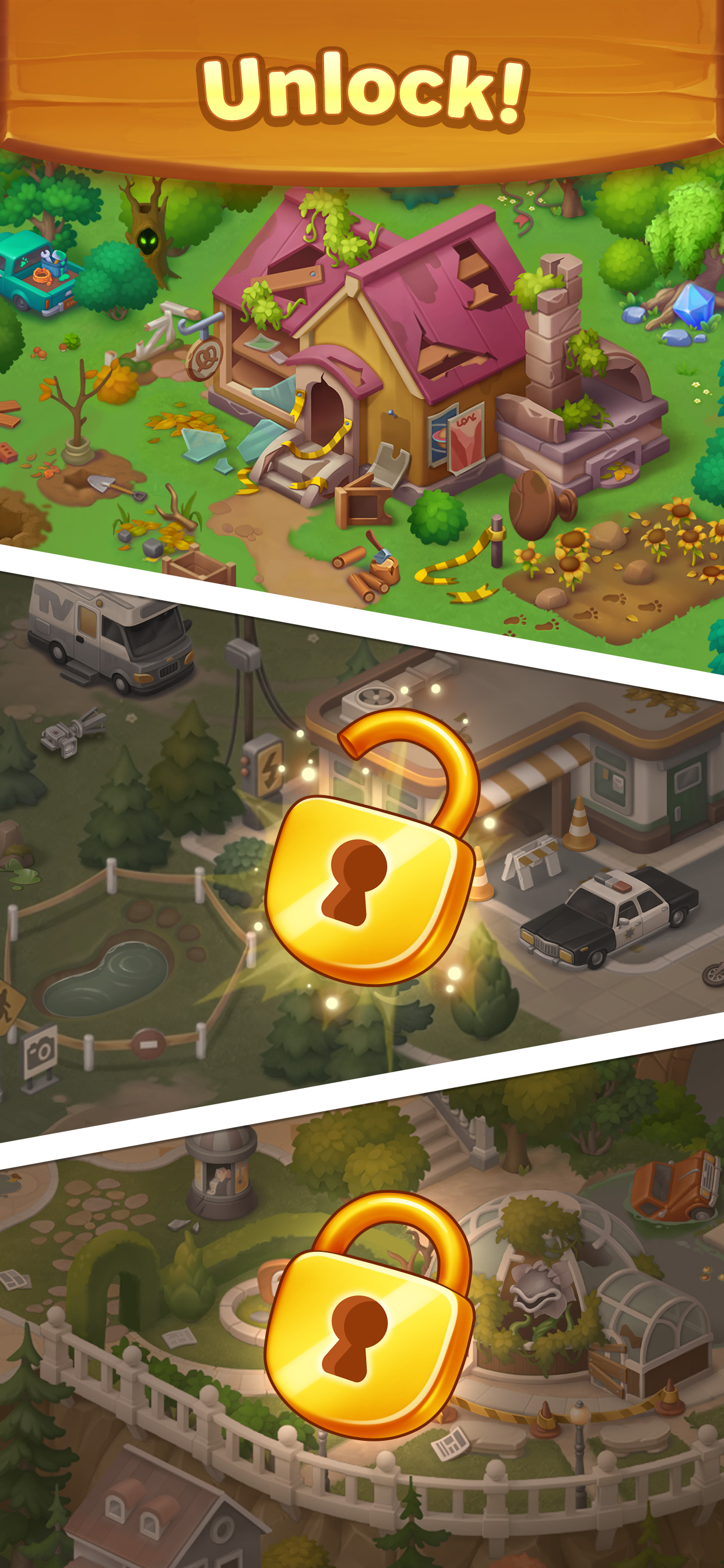 اسکرین شات 5 بازی Road Trip: Royal merge games