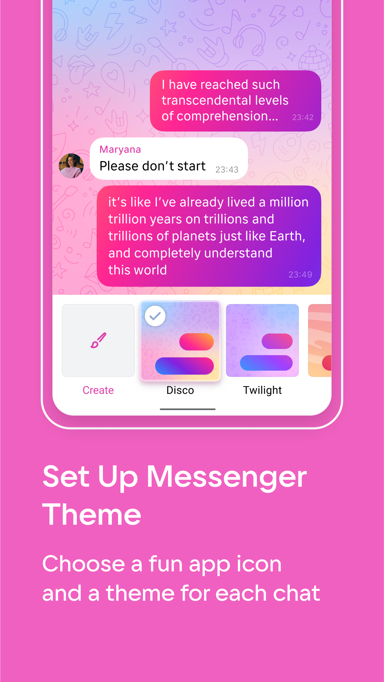 اسکرین شات 6 برنامه VK Messenger: Chats and calls