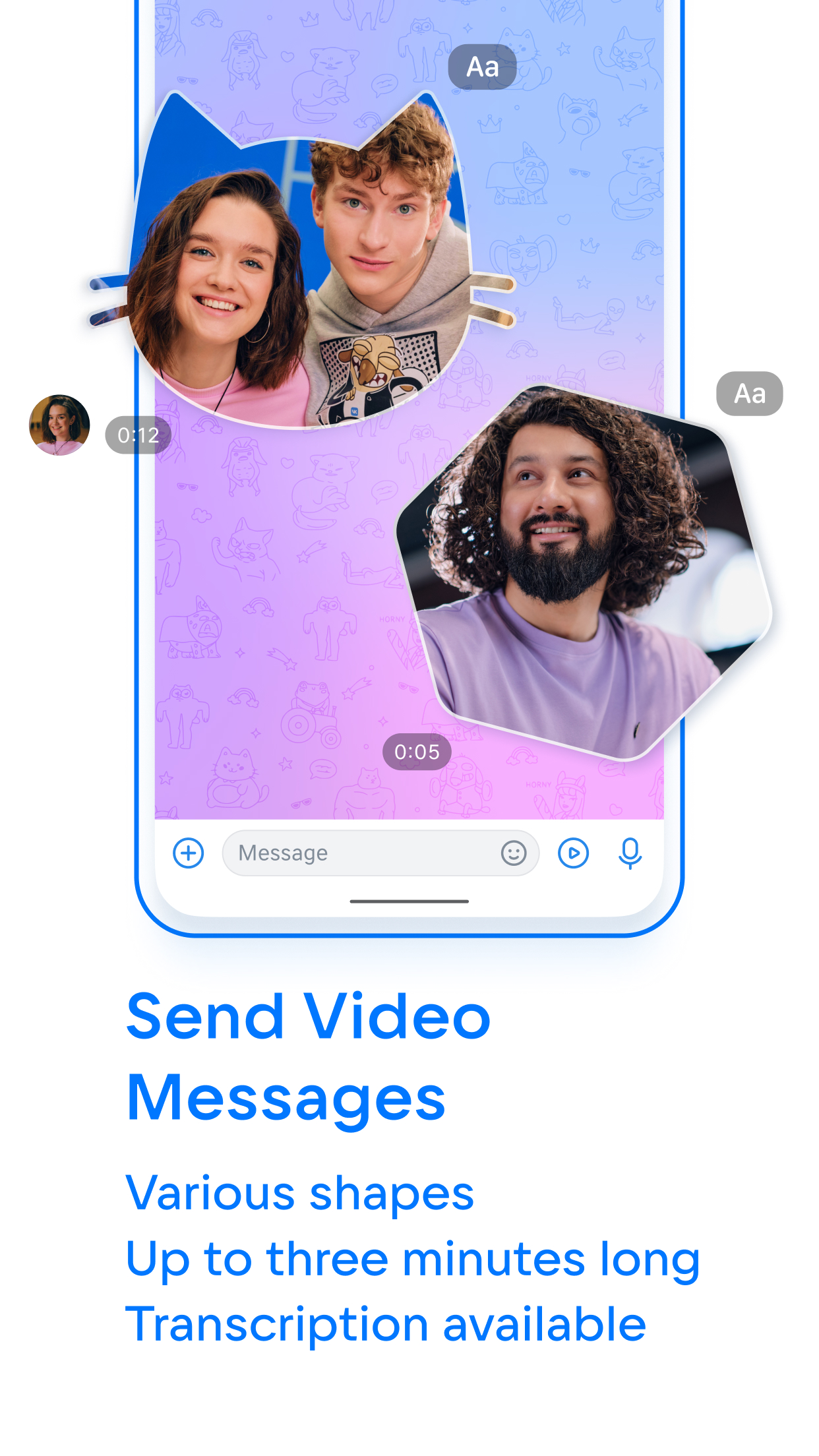 اسکرین شات 3 برنامه VK Messenger: Chats and calls