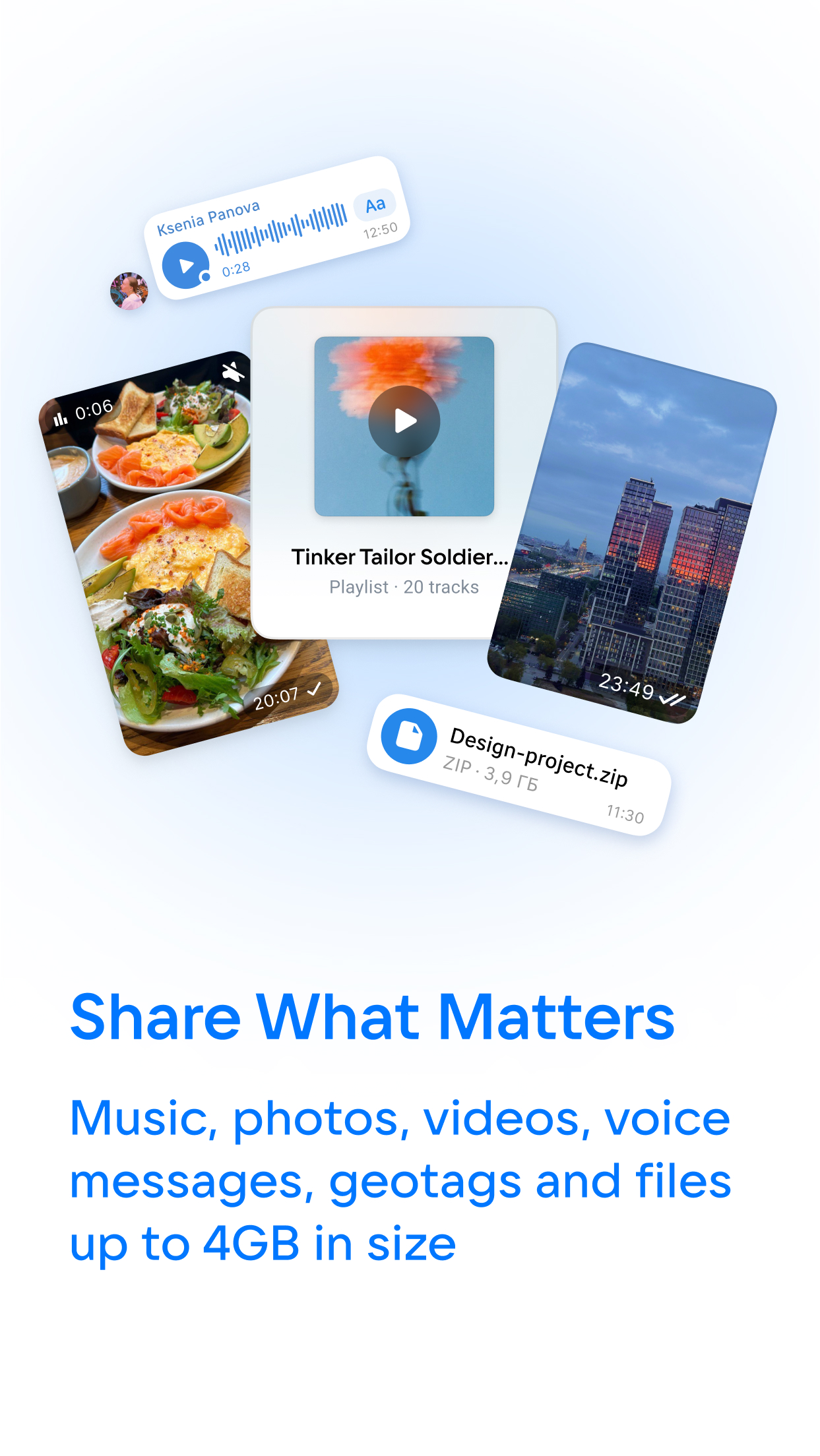 اسکرین شات 5 برنامه VK Messenger: Chats and calls