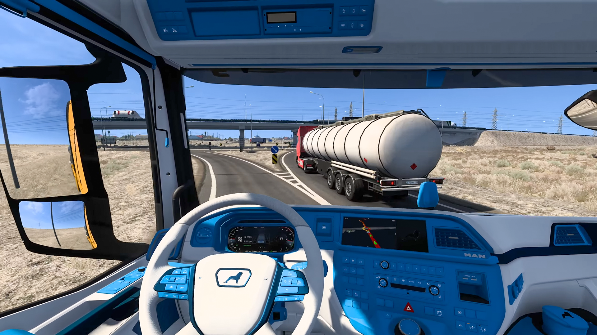اسکرین شات 4 بازی City Truck Driving Game 2025