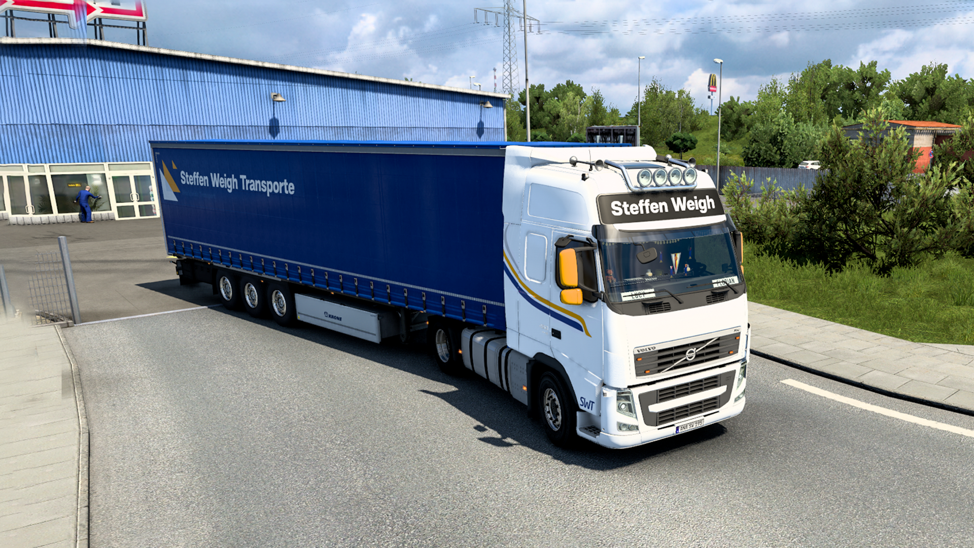 اسکرین شات 5 بازی City Truck Driving Game 2025