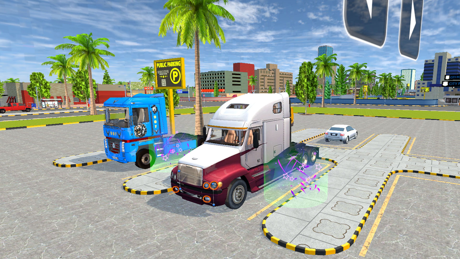 اسکرین شات 5 بازی City Truck Driving Game 2025