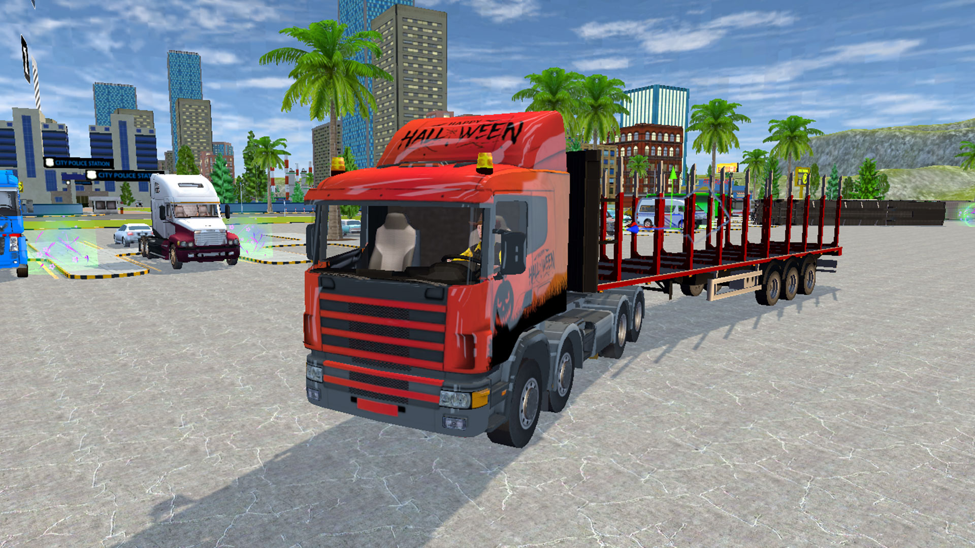 اسکرین شات 3 بازی City Truck Driving Game 2025