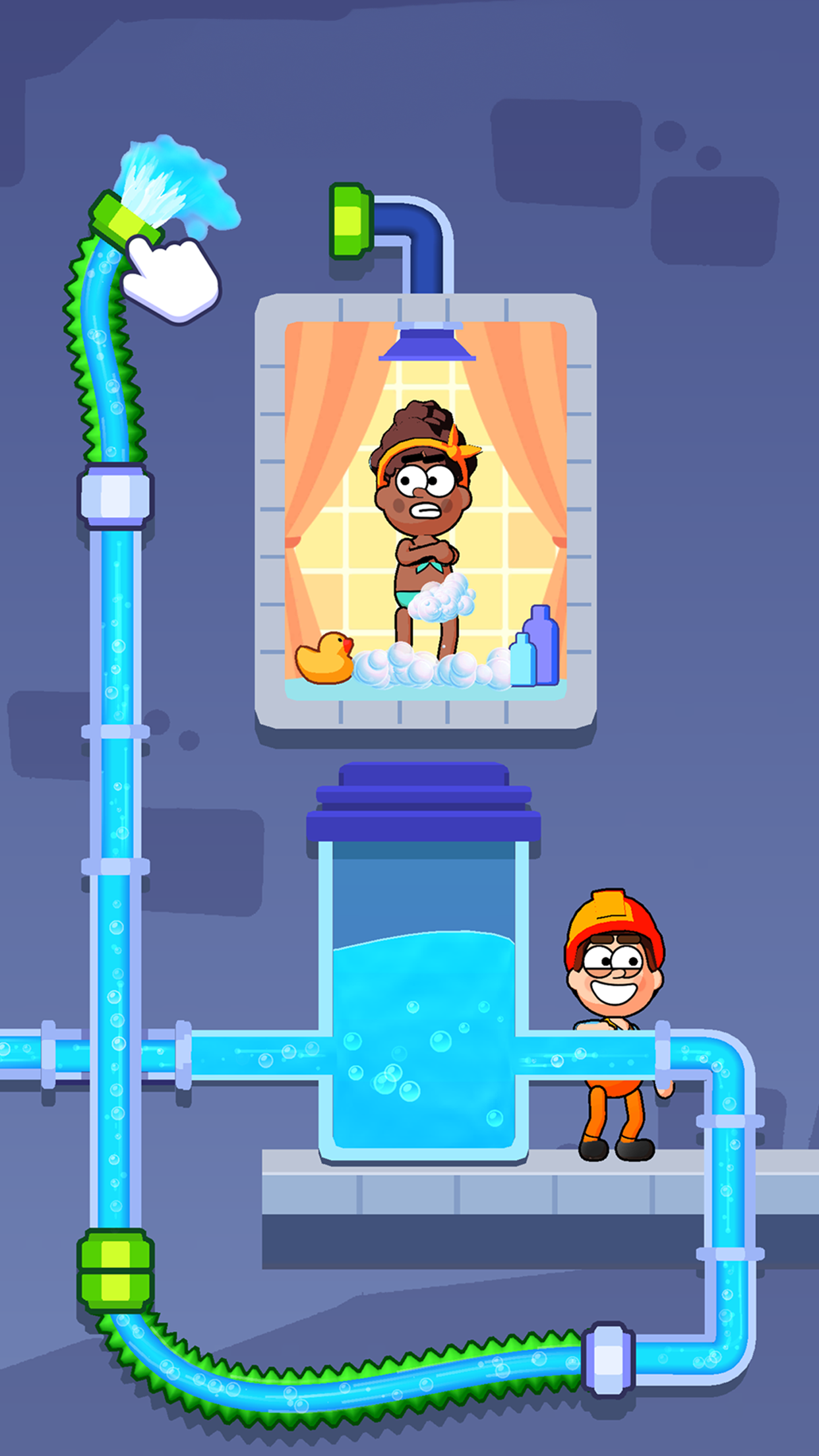 اسکرین شات 1 بازی Flow Legends: Pipe Games