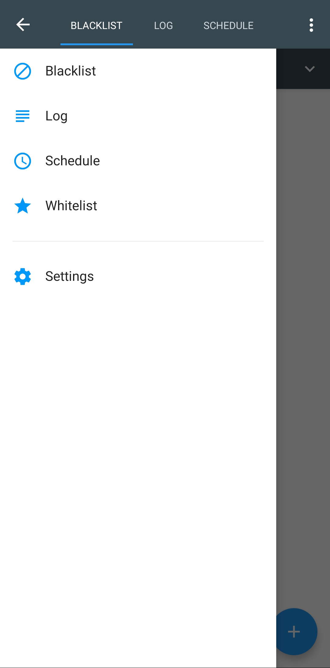 اسکرین شات 5 برنامه Calls Blacklist - Call Blocker