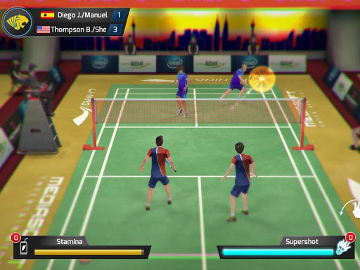 اسکرین شات 2 بازی LiNing Jump Smash 15 Badminton