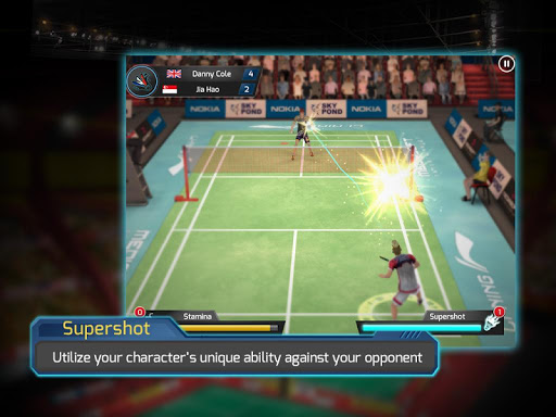 اسکرین شات 4 بازی LiNing Jump Smash 15 Badminton