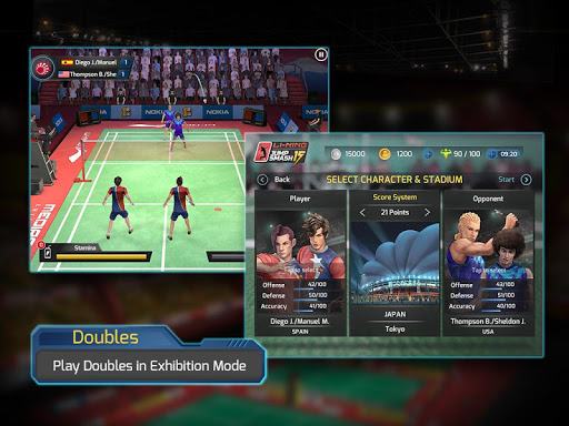 اسکرین شات 5 بازی LiNing Jump Smash 15 Badminton