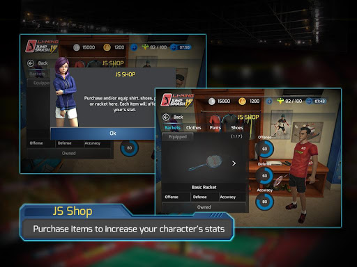 اسکرین شات 7 بازی LiNing Jump Smash 15 Badminton