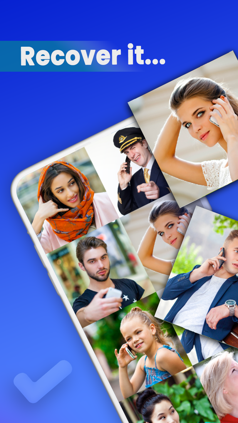 اسکرین شات 2 برنامه Deleted Photo Recovery App