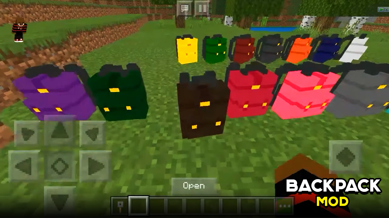 اسکرین شات 2 برنامه Working Backpack Mod