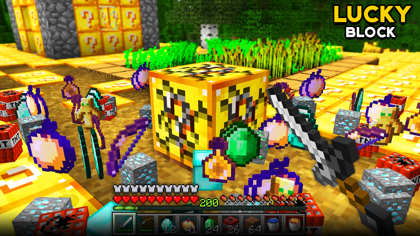 اسکرین شات 1 برنامه Ultimate Lucky Block Mod
