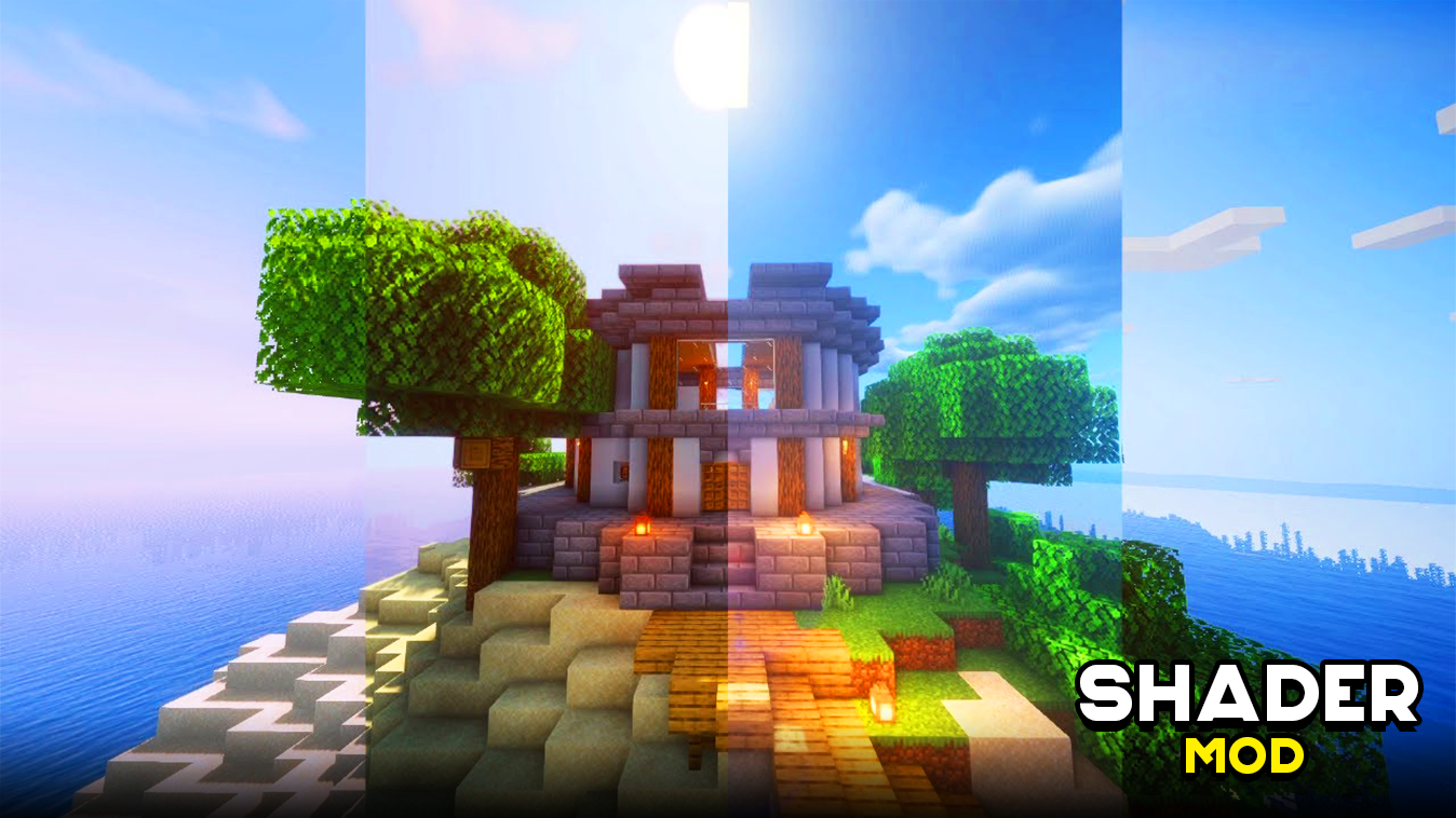 اسکرین شات 1 برنامه Realistic Shader Mod