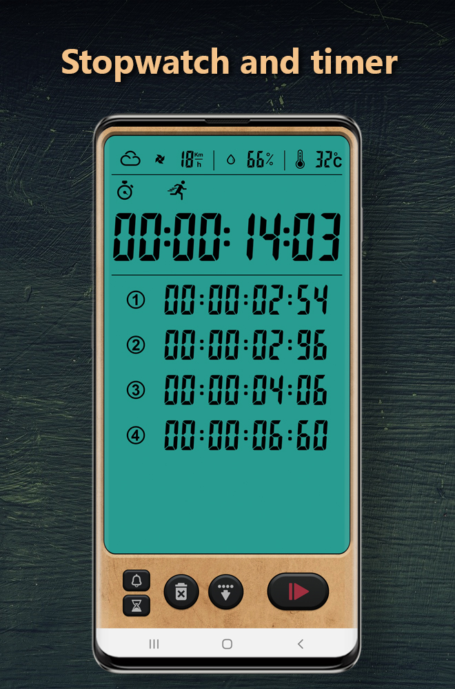 اسکرین شات 4 برنامه Alarm clock