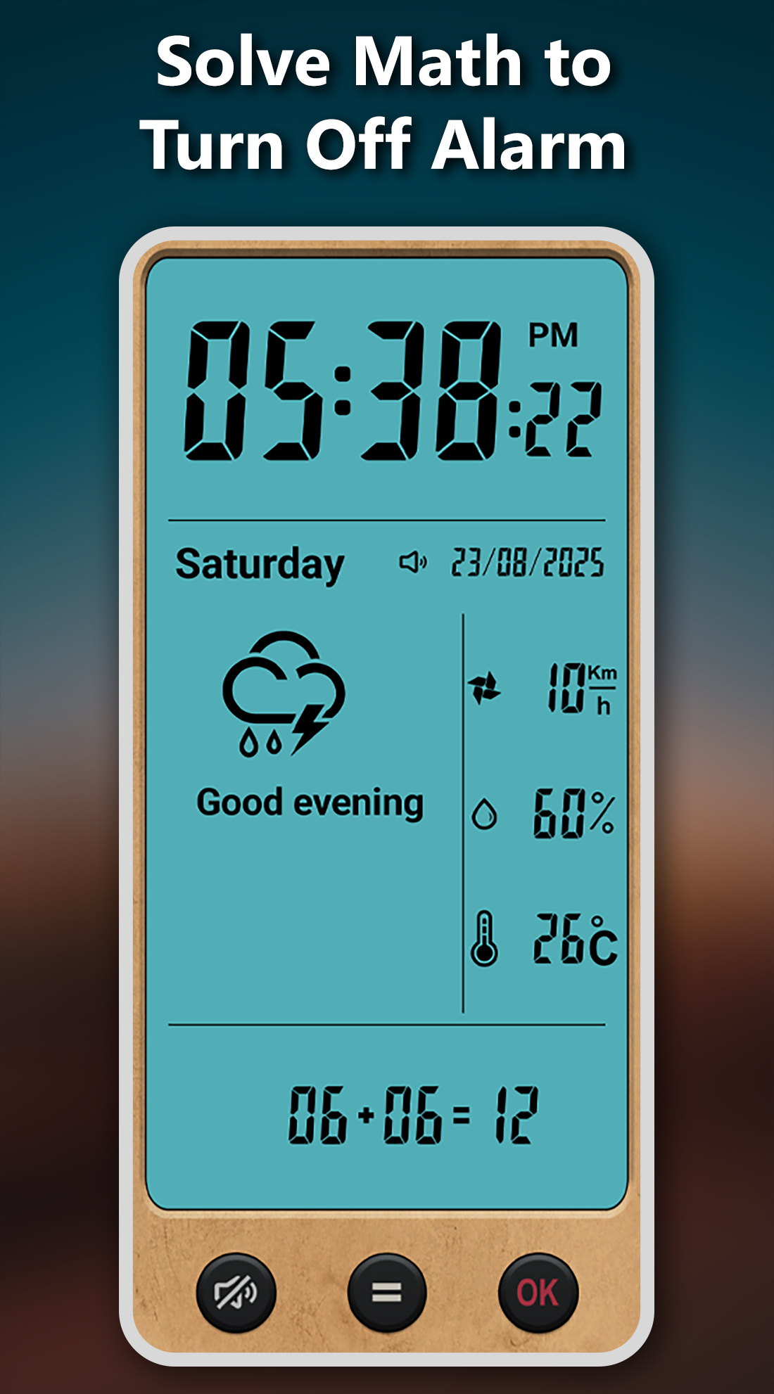 اسکرین شات 7 برنامه Alarm clock