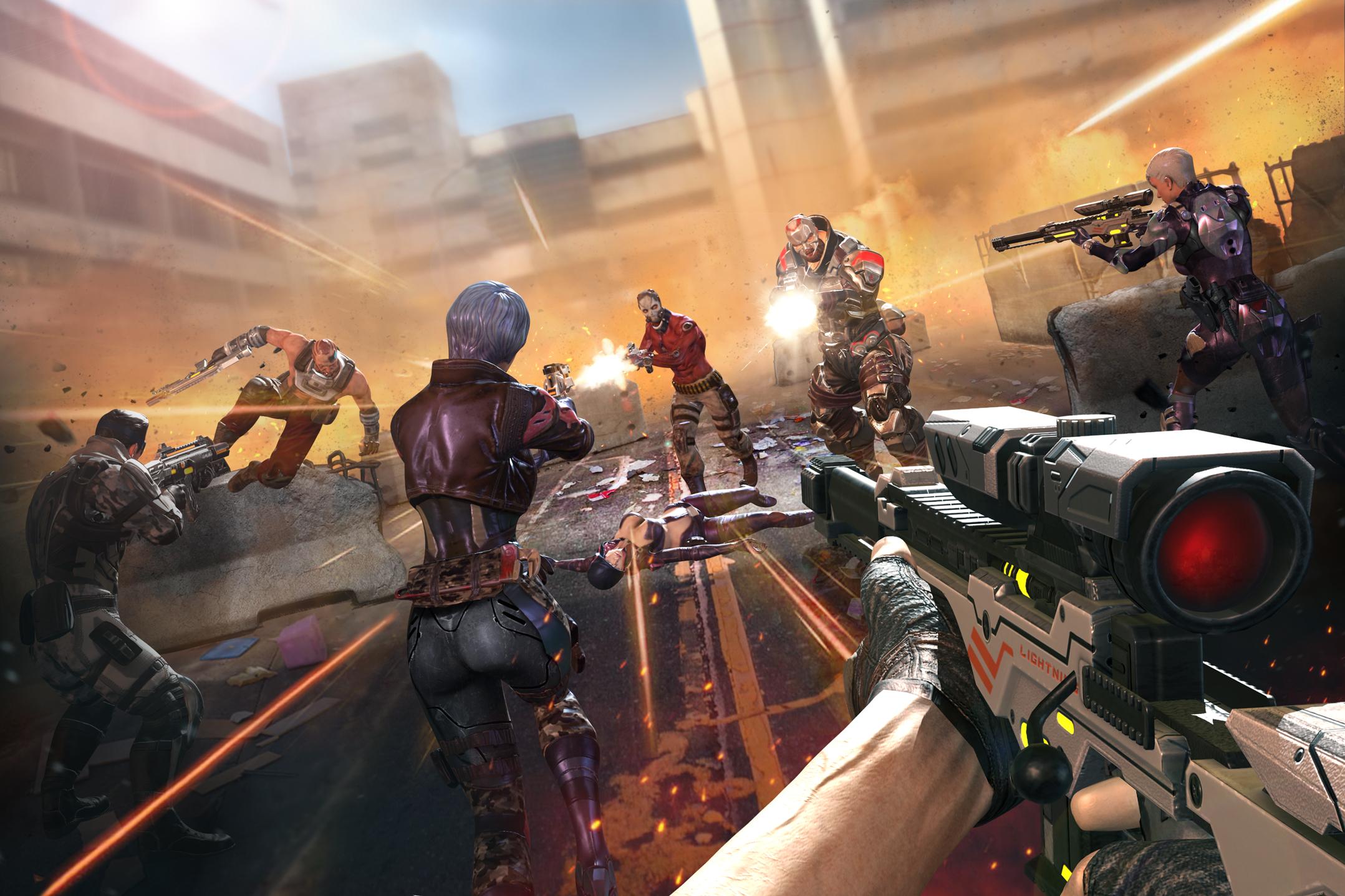 اسکرین شات 2 بازی Dead Warfare: RPG Gun Games