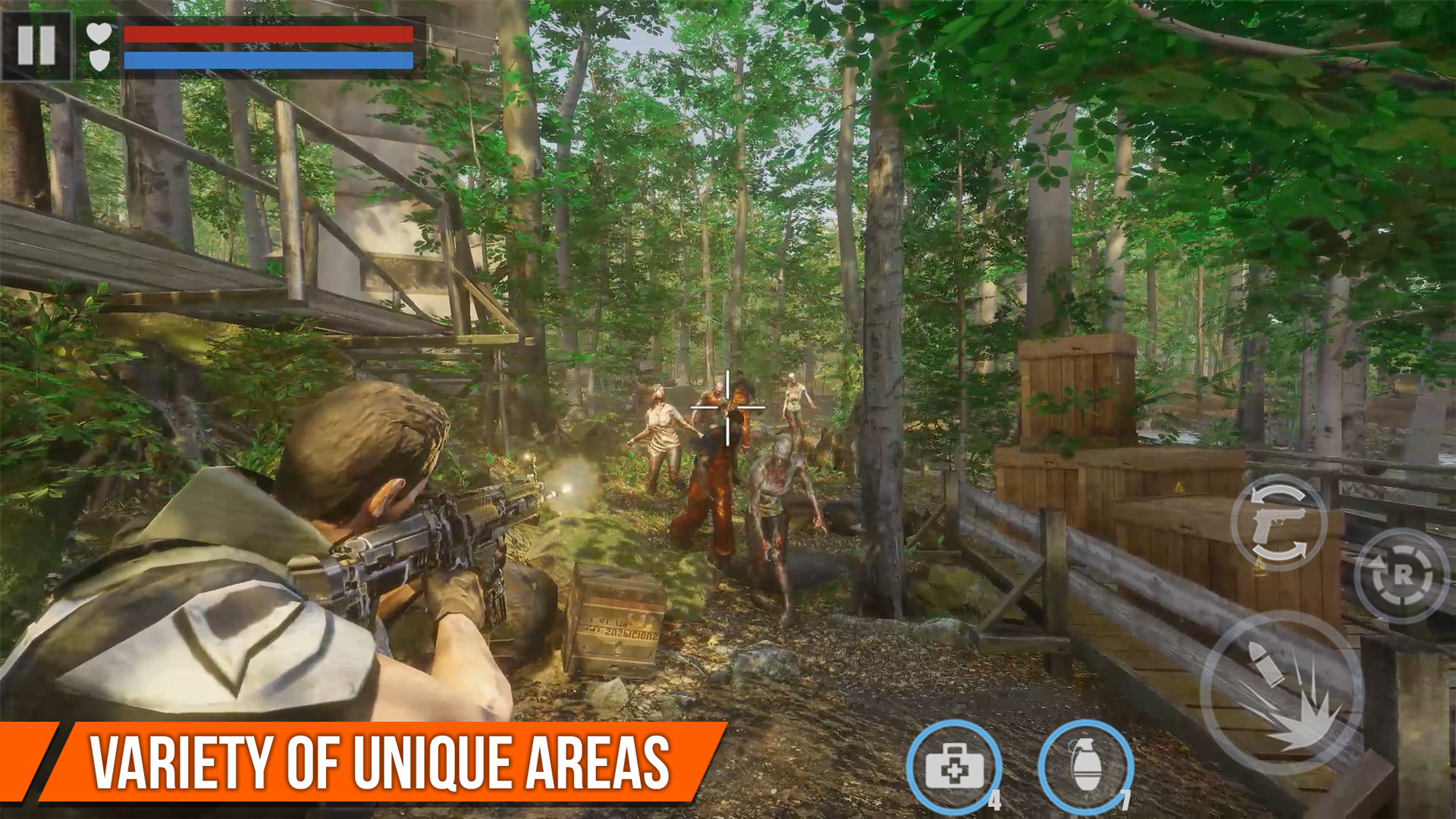 اسکرین شات 3 بازی Dead Target: Zombie Games 3D