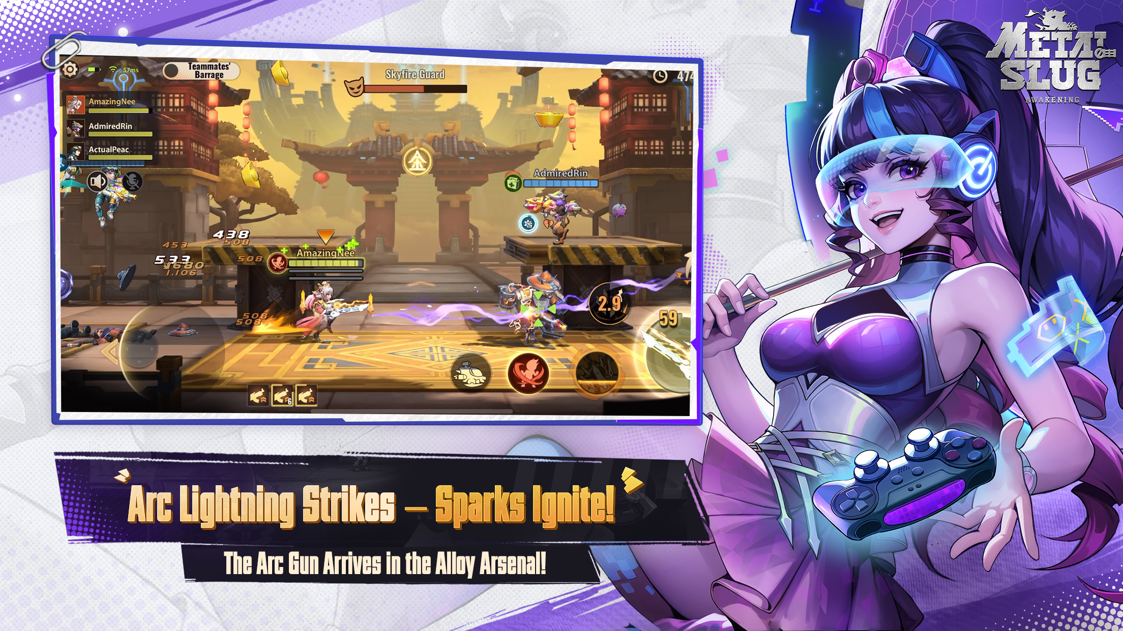 اسکرین شات 6 بازی Metal Slug: Awakening