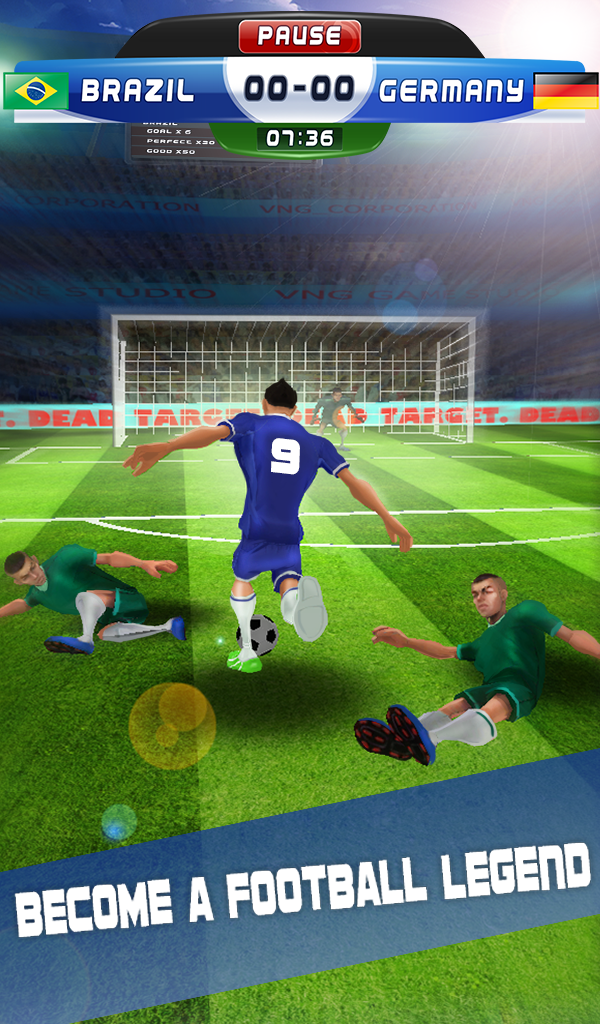 اسکرین شات 6 بازی Soccer Run: Skilltwins Games