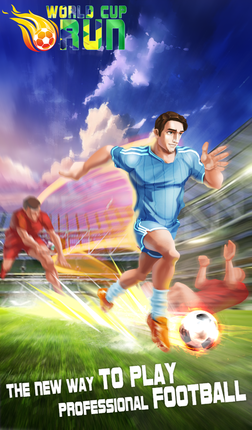 اسکرین شات 1 بازی Soccer Run: Skilltwins Games