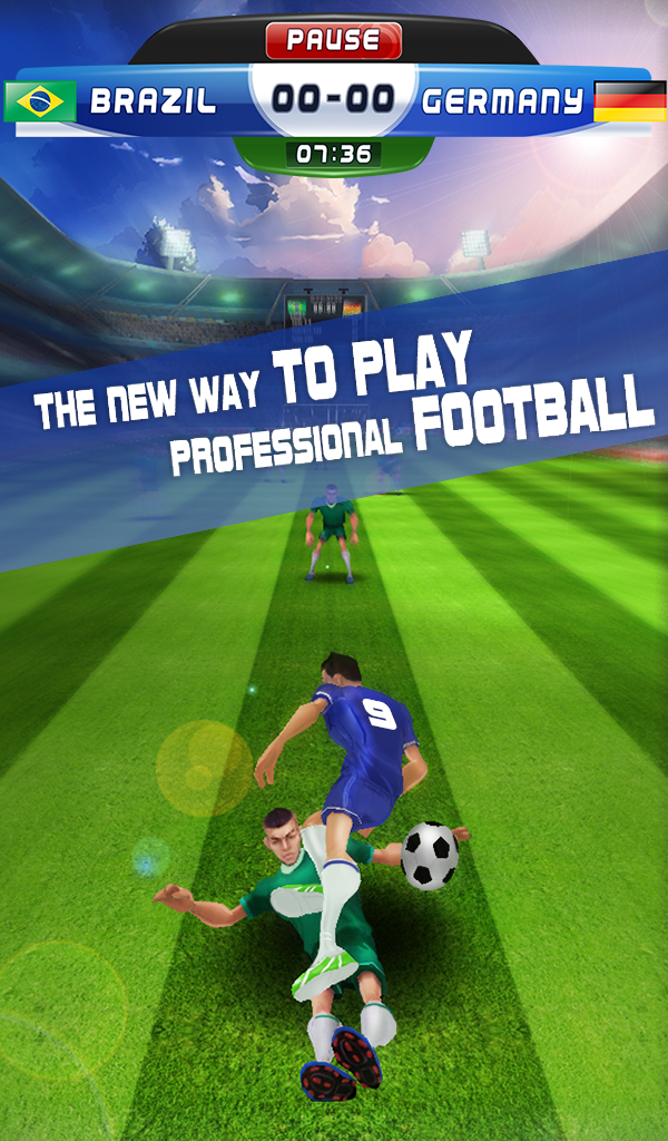 اسکرین شات 5 بازی Soccer Run: Skilltwins Games