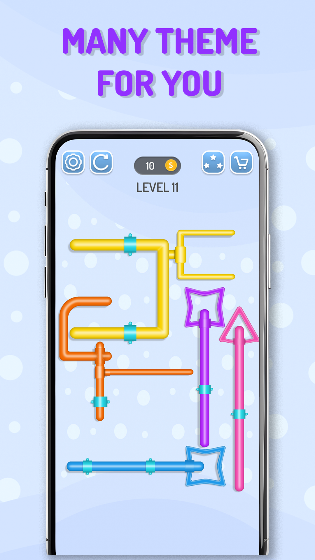اسکرین شات 5 بازی Meta Rings Puzzle