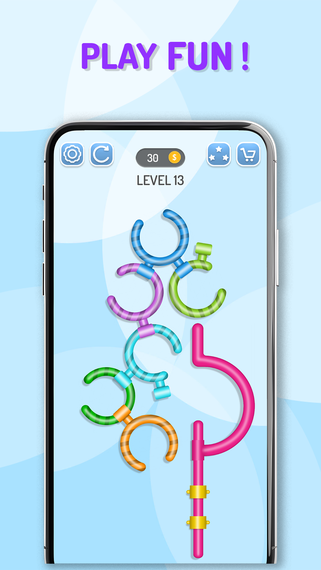 اسکرین شات 6 بازی Meta Rings Puzzle
