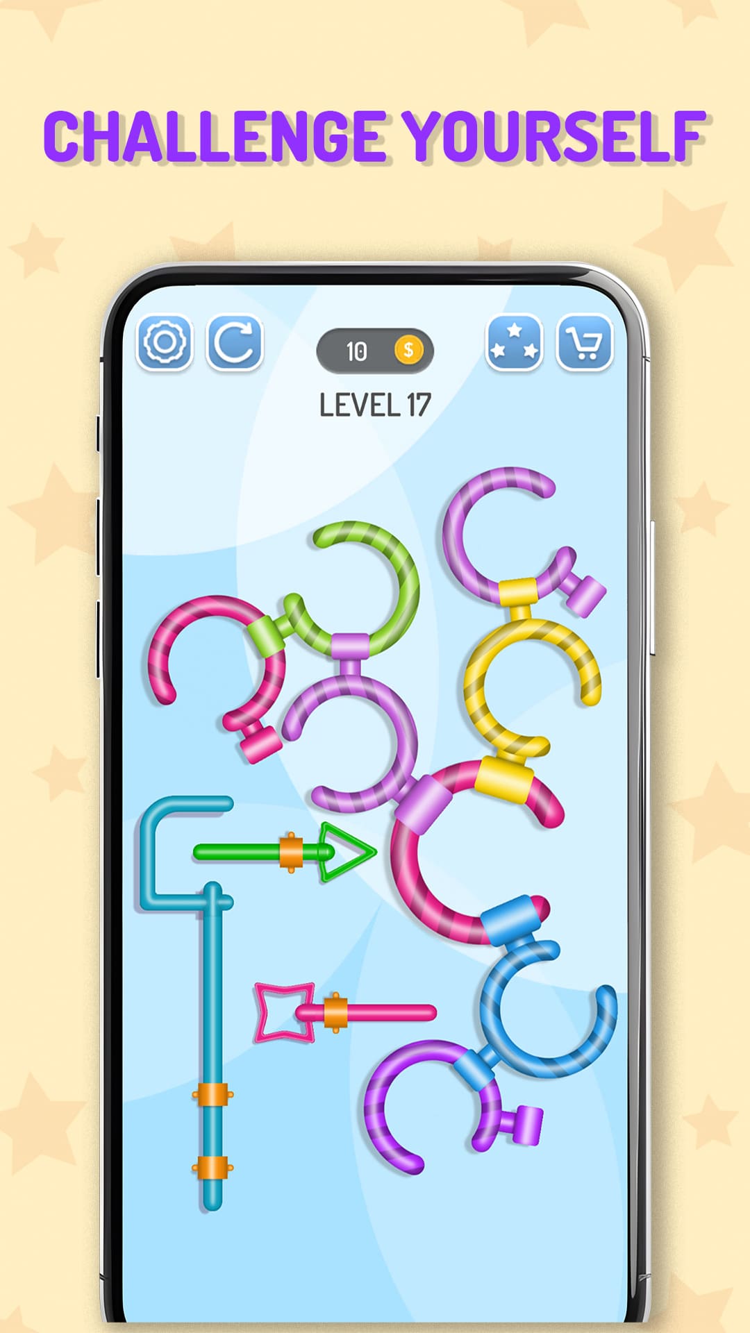 اسکرین شات 2 بازی Meta Rings Puzzle
