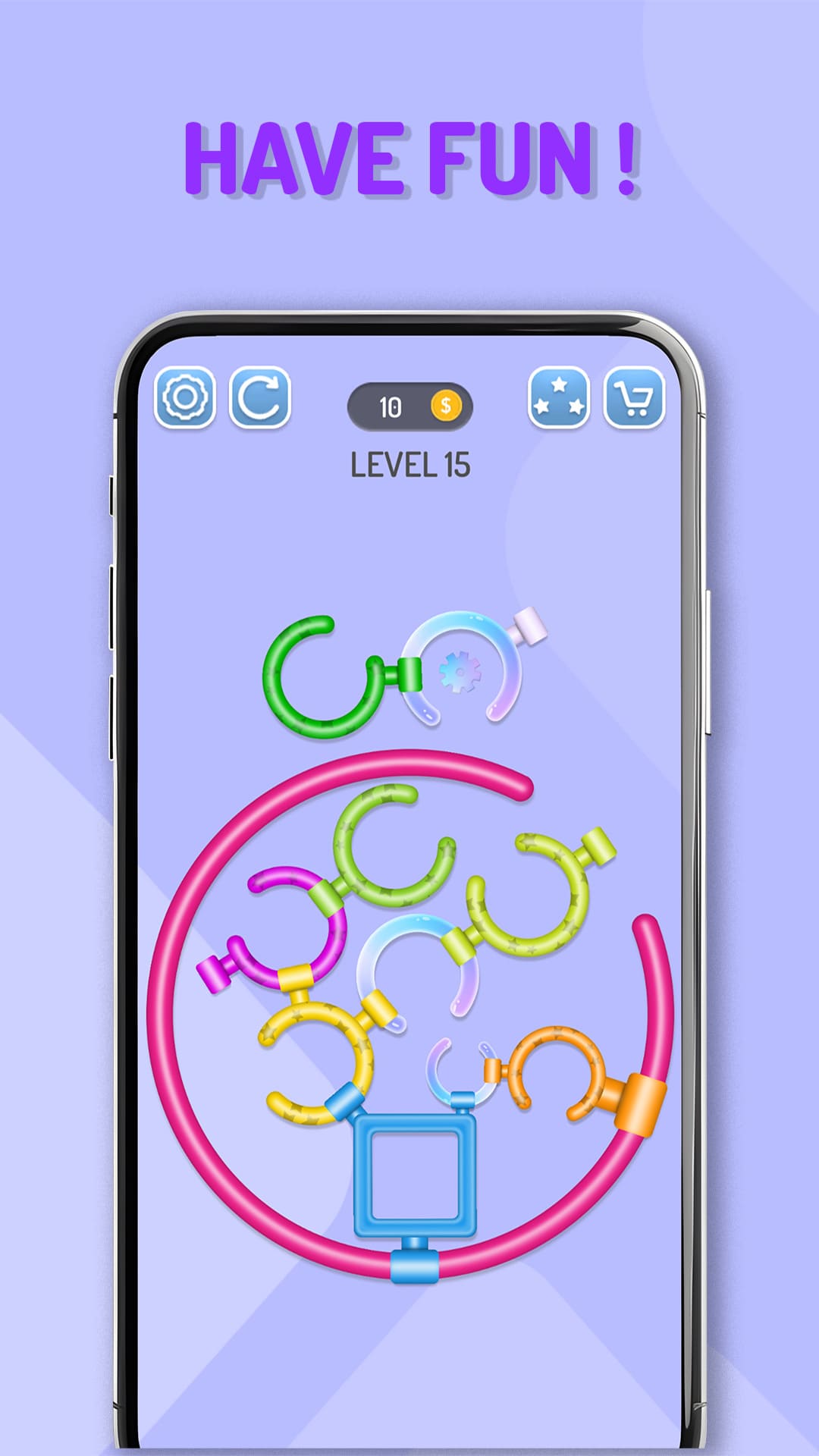 اسکرین شات 3 بازی Meta Rings Puzzle
