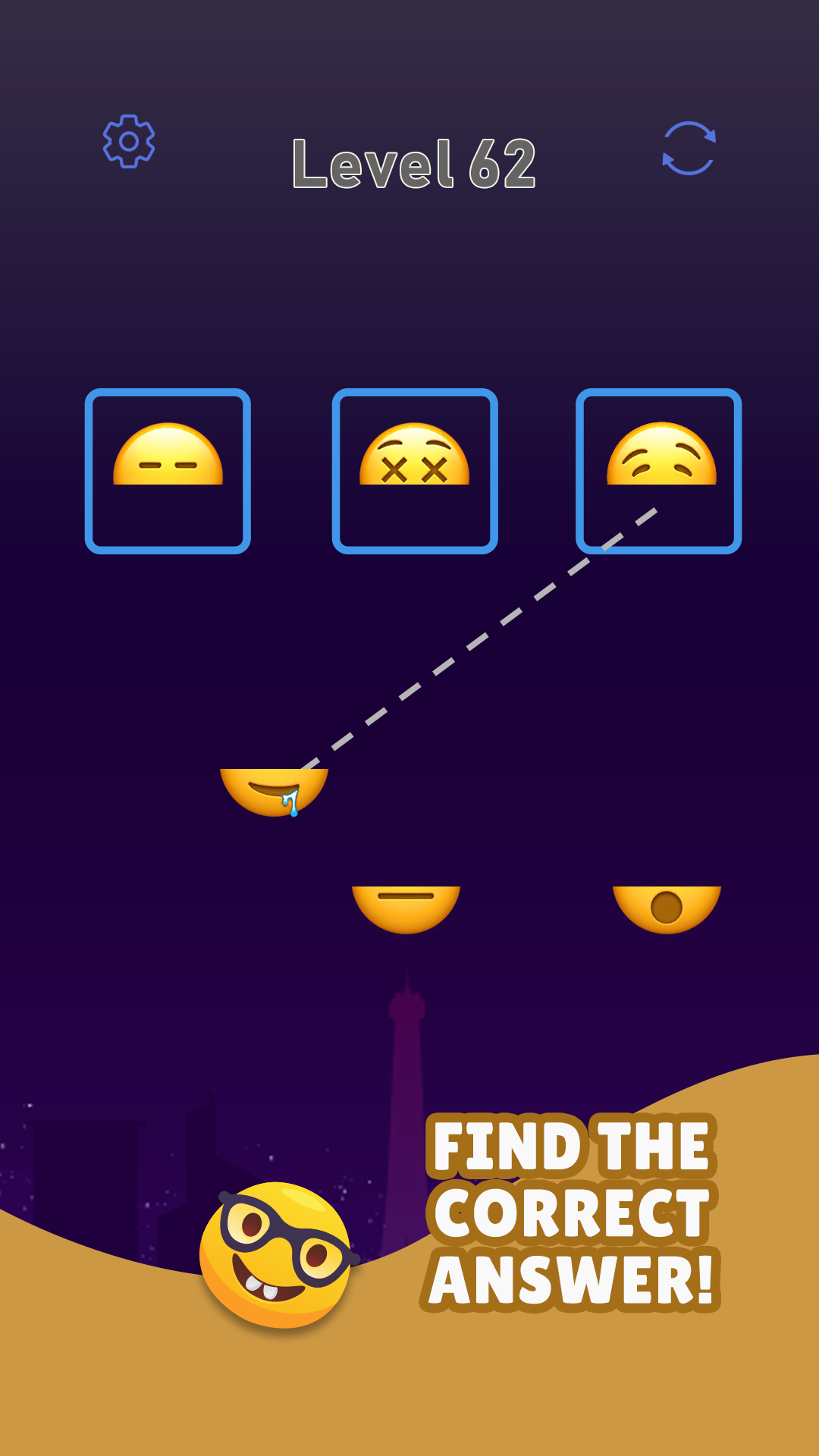 اسکرین شات 4 بازی Connect Emoji Puzzle