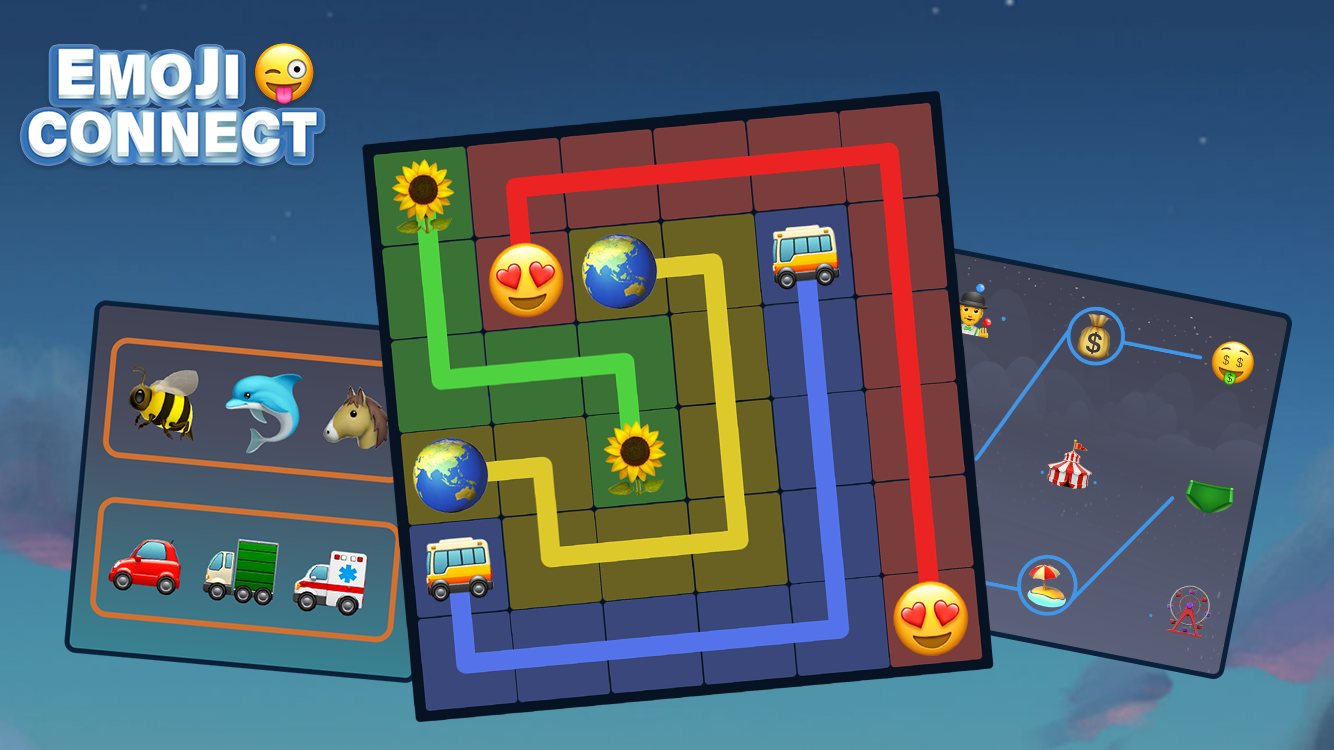 اسکرین شات 7 بازی Connect Emoji Puzzle