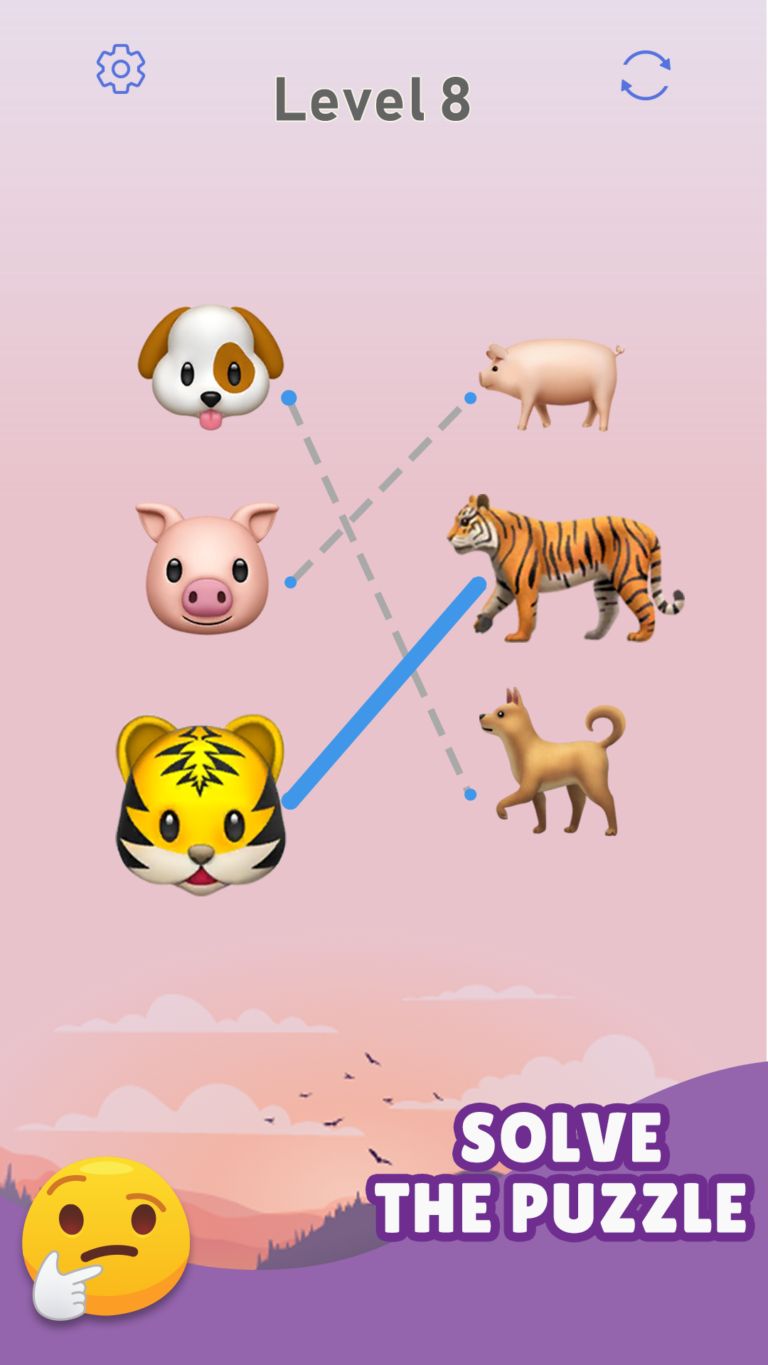 اسکرین شات 1 بازی Connect Emoji Puzzle